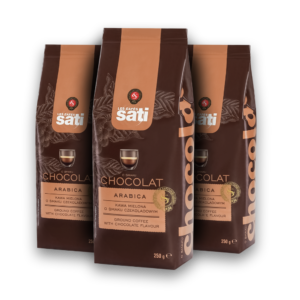 Zestaw 3 x 250g Kawa mielona Cafe Sati czekoladowa